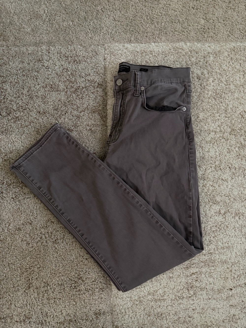 Lucky Brand Men's Slim Jeans in Charcoal